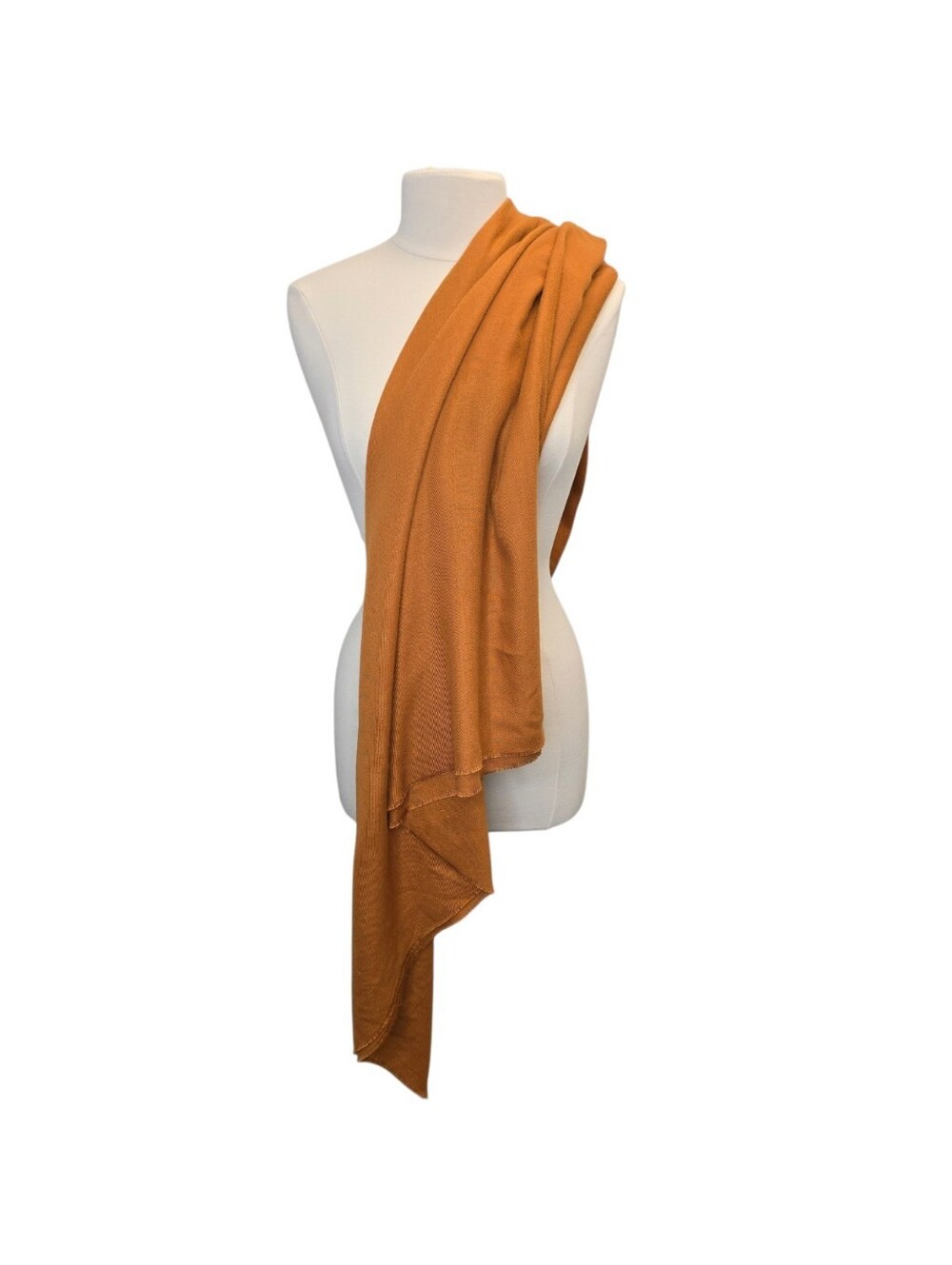 NWT Zara Soft Feel Basic Scarf Rust Orange